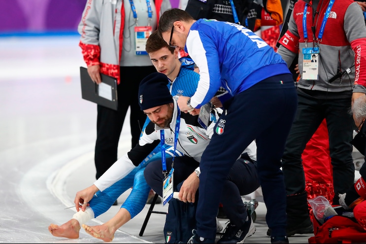 Tumolero, dal bronzo alla sfortuna: tendine rotto