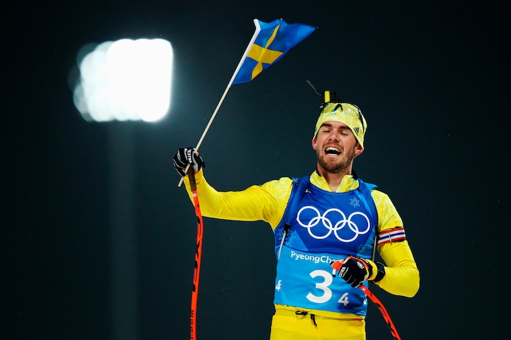 Biathlon : staffetta alla Svezia, Italia lontana
