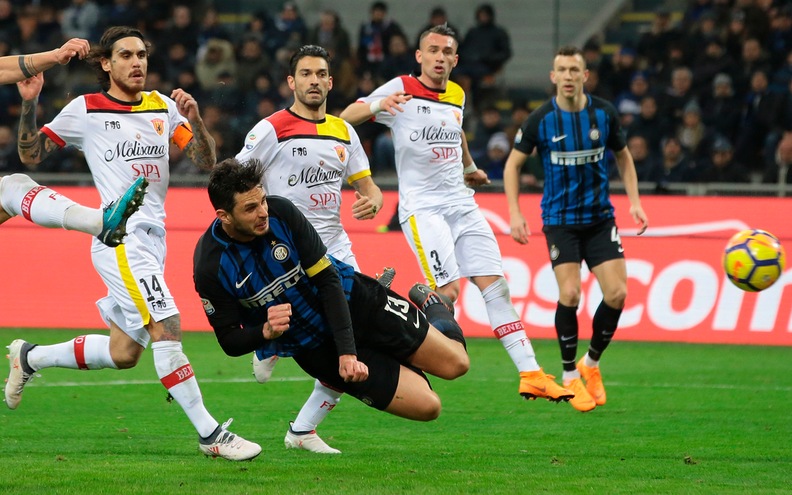 Serie A Inter-Benevento 2-0, il tabellino