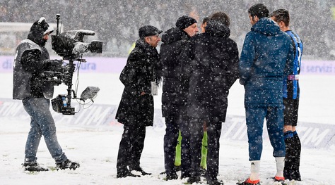 Juventus-Atalanta non si gioca: bufera di neve sullo Stadium