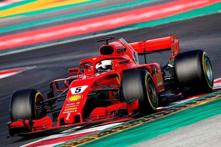 F1, test Barcellona: Vettel rimane un fulmine