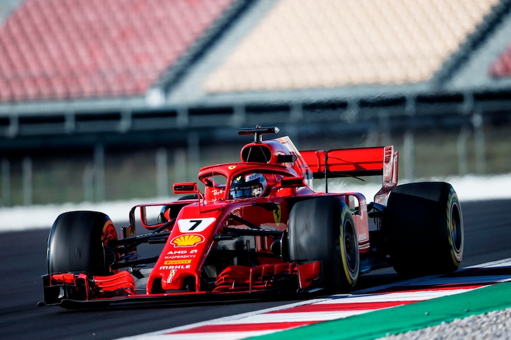 F1, test Barcellona: il primo è Raikkonen