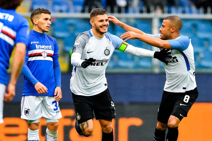 Serie A Sampdoria-Inter 0-5, il tabellino