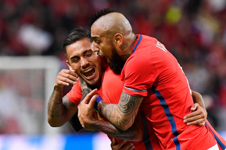 Il Cile vince 2-1 in Svezia: a segno anche Vidal