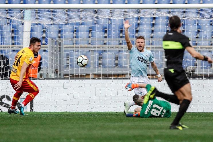 Serie A Lazio-Benevento 6-2, il tabellino