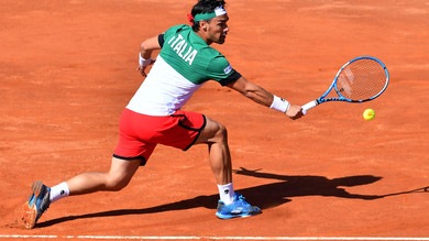 Coppa Davis, Italia-Francia 1-1: Fognini batte Chardy