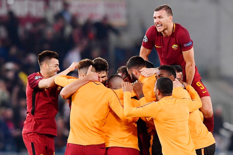 Champions, a 11 la Roma vincente