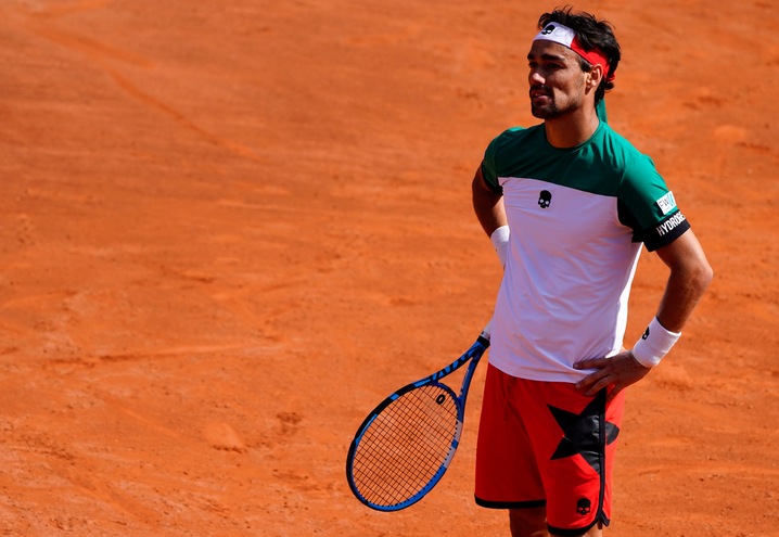 Tennis, Madrid: Fognini eliminato al primo turno