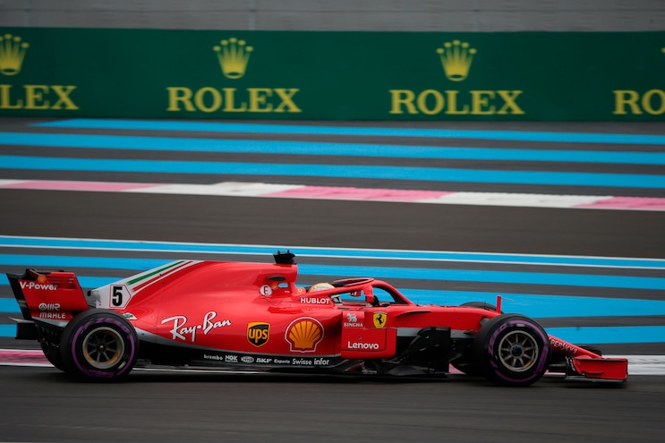 F1 Francia, Vettel e Bottas si toccano