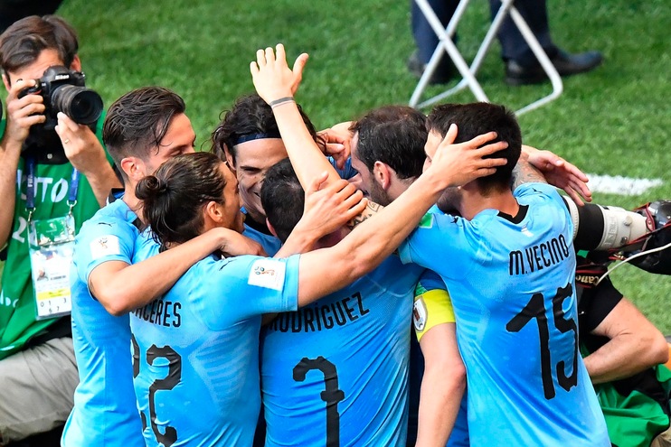 Mondiali 2018, Uruguay avanti nelle quote