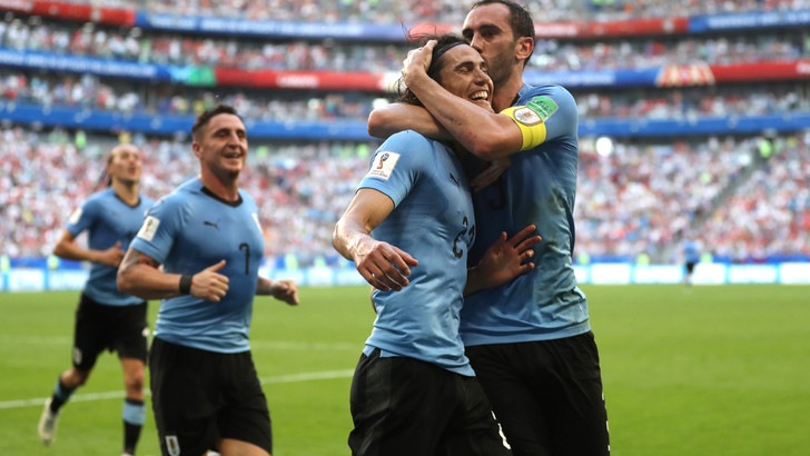 Mondiali 2018, Uruguay-Russia 3-0; Arabia Saudita-Egitto 2-1