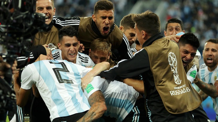 Mondiali 2018, Argentina-Nigeria 2-1, Islanda-Croazia 1-2