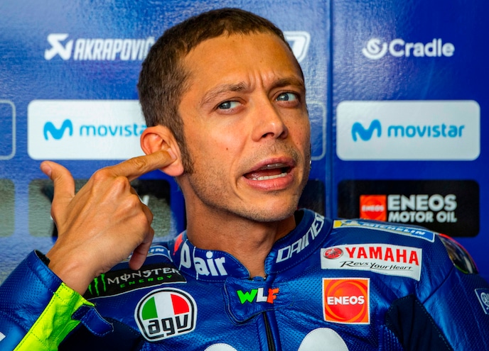 Valentino Rossi: "Speriamo nel meteo"