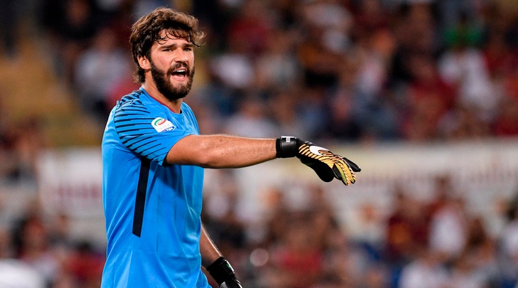 In Inghilterra: «La Roma accetta l'offerta del Liverpool per Alisson»