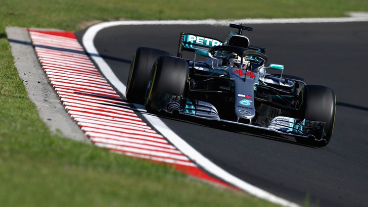 F1 Ungheria, Hamilton davanti a Vettel e Raikkonen