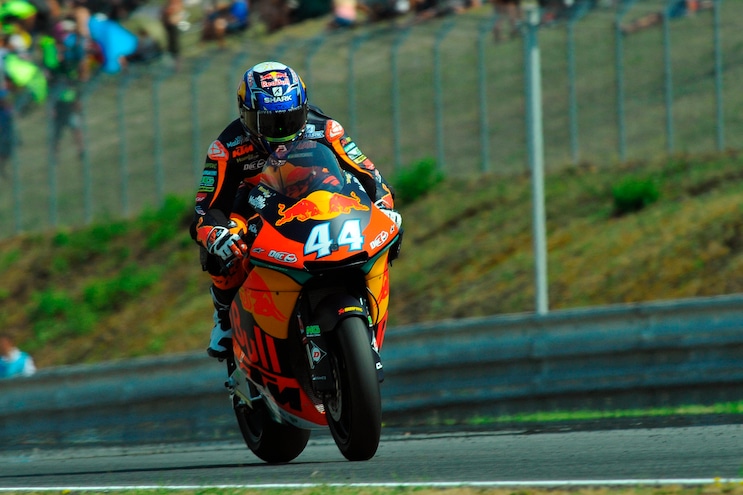 Moto2 Brno, vince Oliveira, Marini è secondo