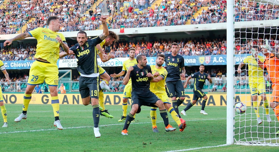 Serie A Chievo-Juventus 2-3, il tabellino