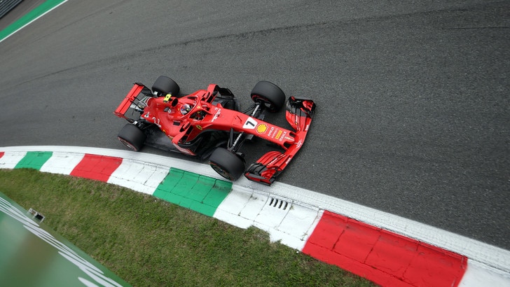 F1, griglia di partenza Gp Monza: Raikkonen in pole, Vettel 2°