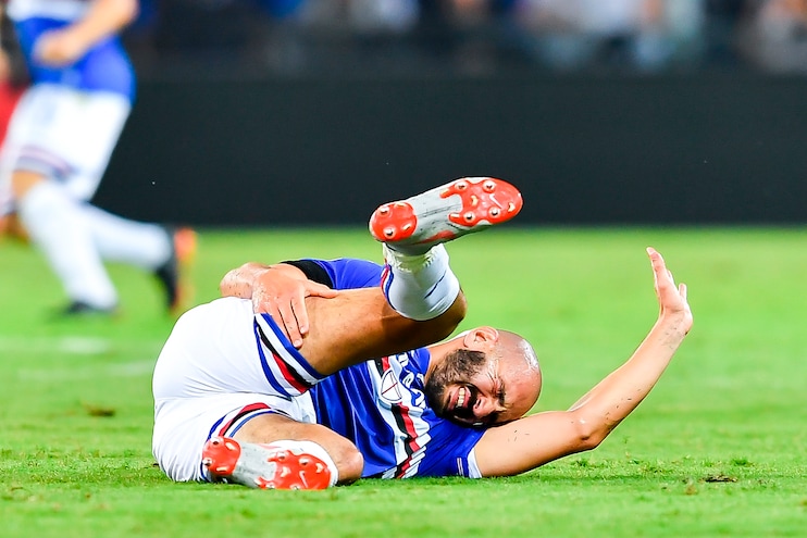 Sampdoria, lesione muscolare per Saponara