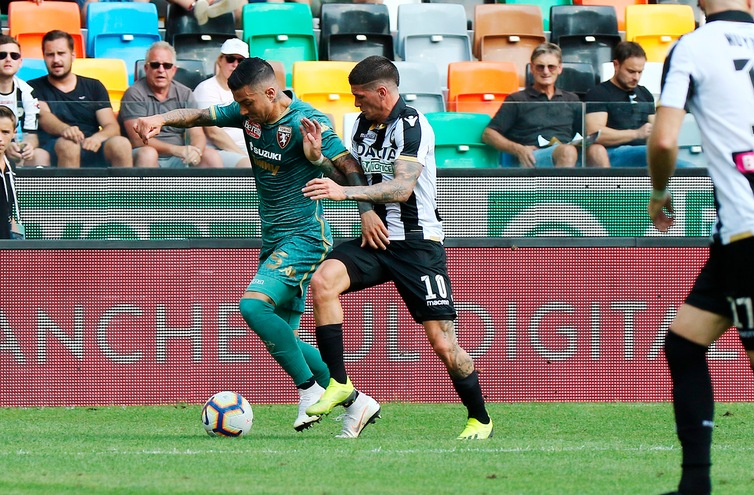 Serie A Udinese-Torino 1-1, il tabellino