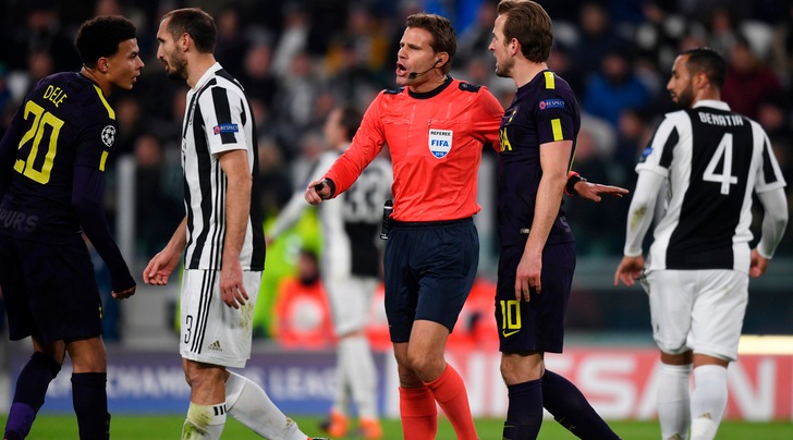 Champions: Brych per Valencia-Juventus, Kuipers per Real Madrid-Roma