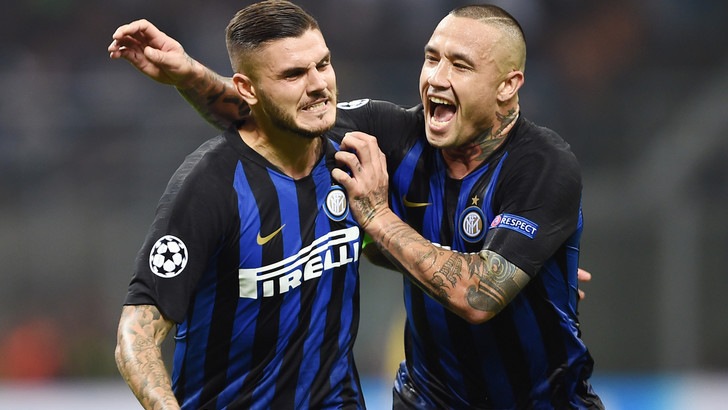 Inter-Tottenham 2-1, Icardi e Vecino ribaltano gli Spurs