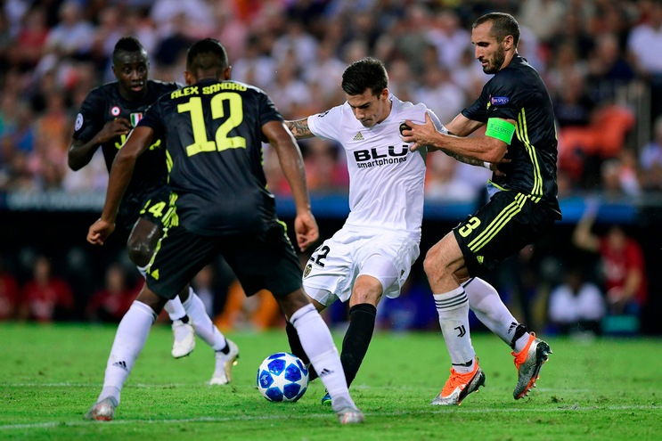 Champions League, Valencia-Juventus 0-2. Il tabellino