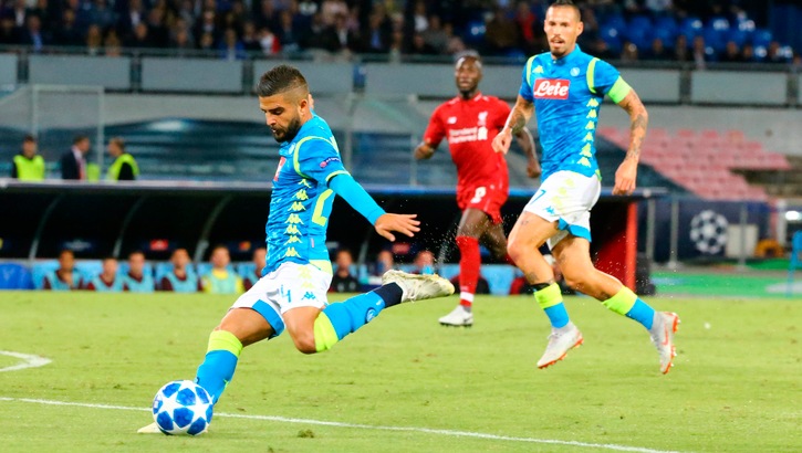 Napoli-Liverpool 1-0, Insigne! Ancelotti piega Klopp Napoli-Liverpool 1-0, Insigne! Ancelotti piega Klopp