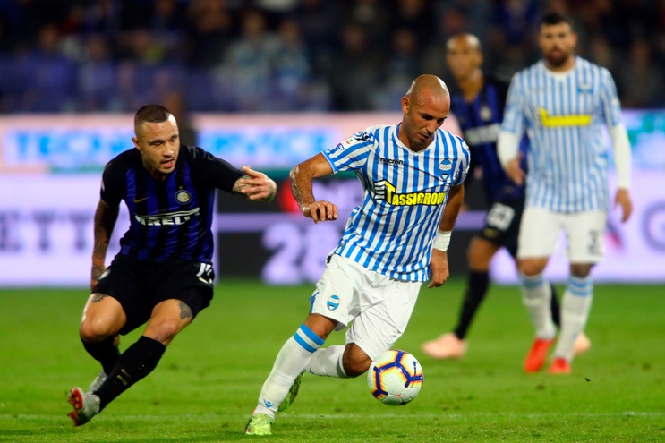 Serie A Spal-Inter 1-2, il tabellino