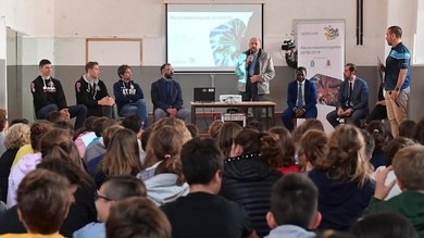 Volley: #Accendiamoilrispetto con Podrascanin e Atanasijevic