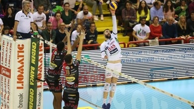 Volley: Superlega, Perugia doma la resistenza di Trento