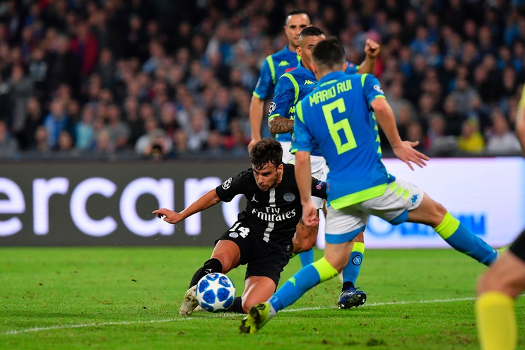 Champions League Napoli-Psg 1-1, il tabellino