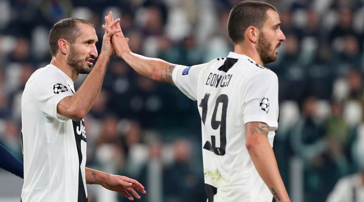 Juventus, Chiellini e Bonucci: che buco!