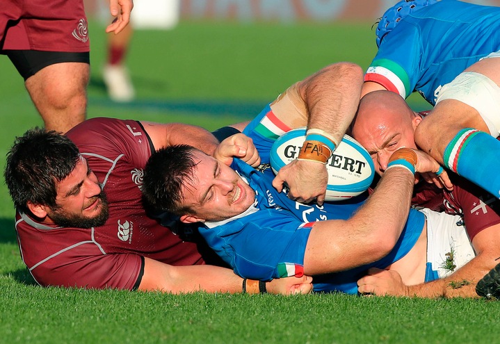 Rugby, l'Italia batte la Georgia 28-17