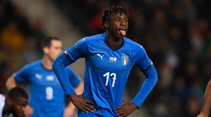 Italia, debutta Kean: è il primo 2000 in azzurro