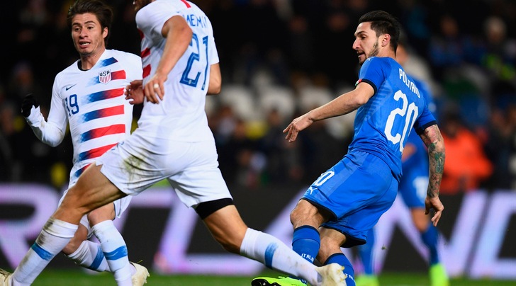 Italia-Usa 1-0, decide Politano al 94'
