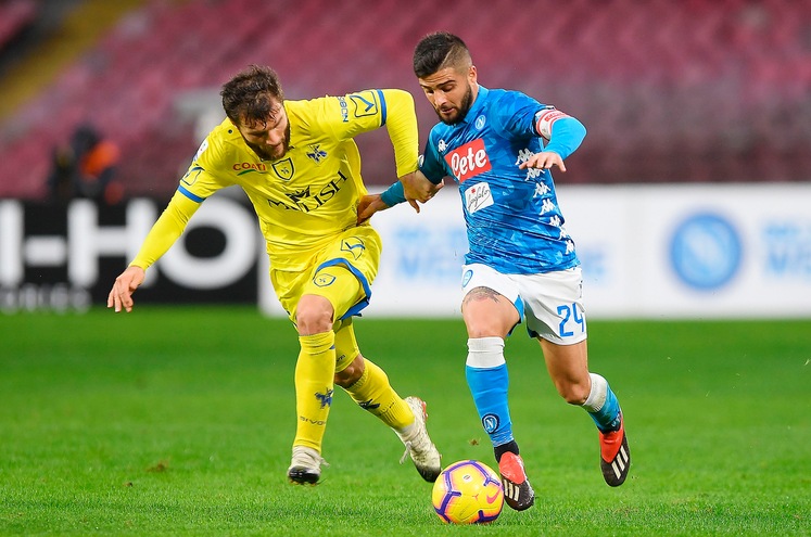 Serie A Napoli-Chievo 0-0, il tabellino