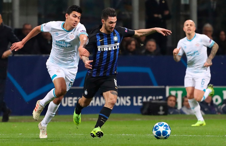 Champions League Inter-Psv 1-1, il tabellino