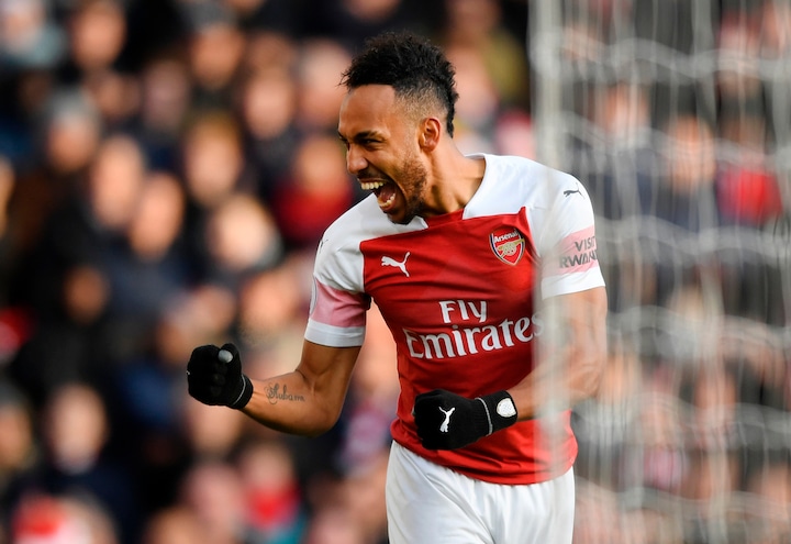 Premier League, tris Arsenal: show Aubameyang
