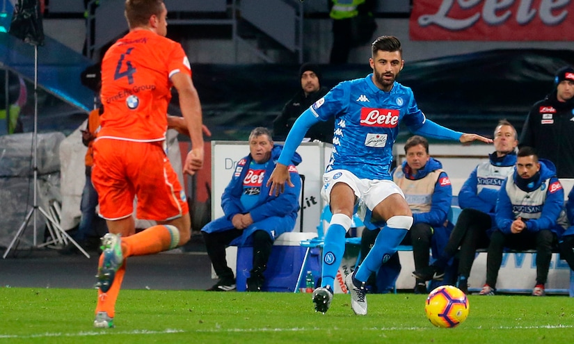 Serie A Napoli-Spal 1-0, il tabellino