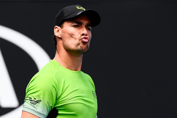 Tennis, Australian Open: Fognini favorito nel secondo turno