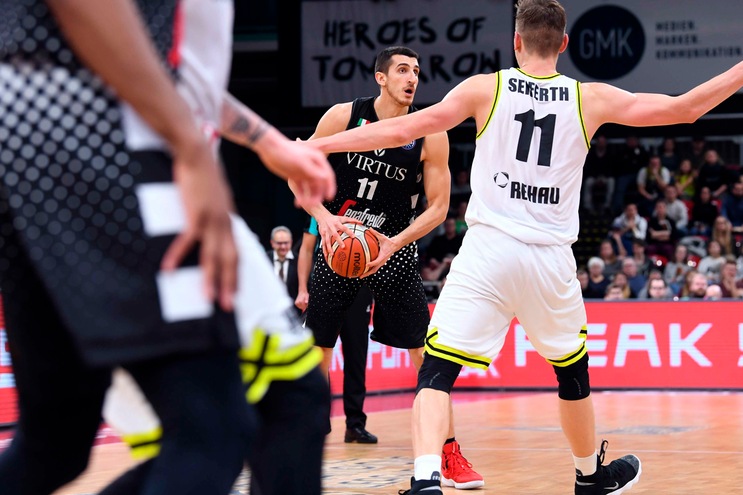 Basket Champions League: la Virtus vince in Germania