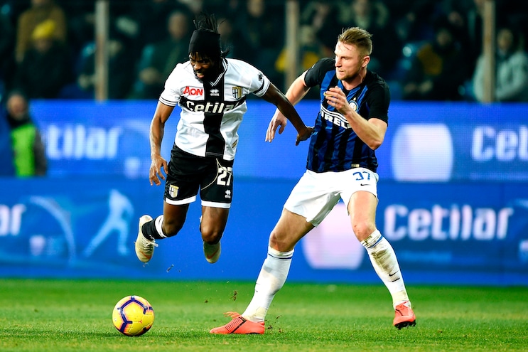Serie A Parma-Inter 0-1, il tabellino