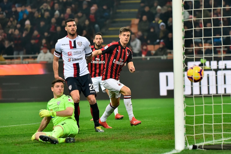 Serie A Milan-Cagliari 3-0, il tabellino