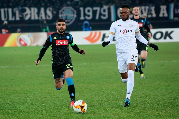 Europa League Zurigo-Napoli 1-3, il tabellino