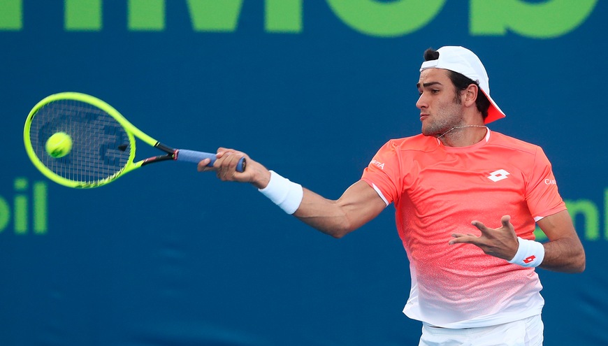 Tennis, Berrettini fuori negli ottavi a Marsiglia, Lorenzi ko a Delray Beach