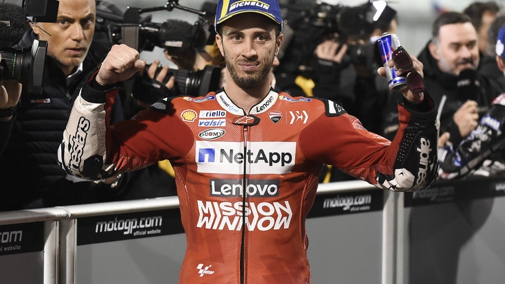 MotoGp: Dovizioso vince in Qatar, quinto Rossi