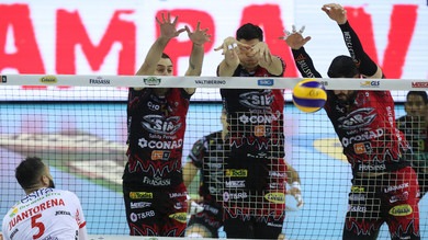 Volley: Superlega, Finale scudetto: Perugia super, Civitanova crolla