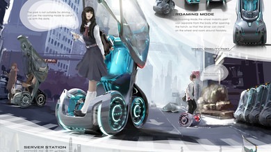 Mobility-R3, l'auto del 2035