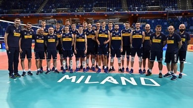 L'Italia si allena all'Allianz Cloud